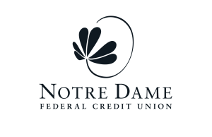 Notre Dame FCU Logo_Stacked_Black 6